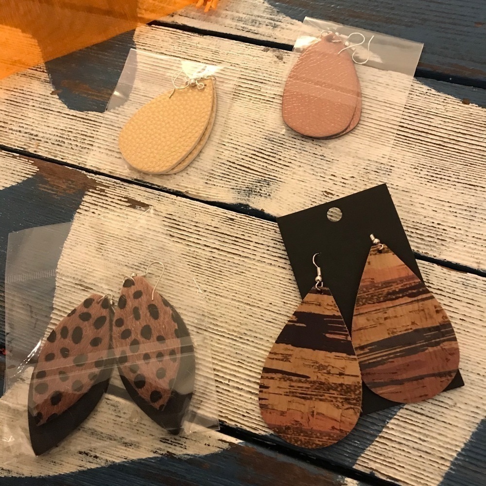 New Boutique brand earrings-4 pair